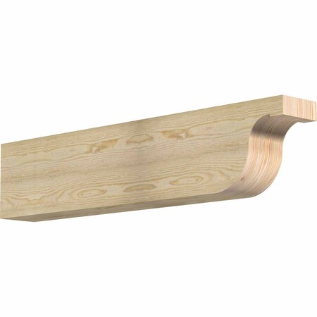 Ekena Millwork Del Monte Rough Sawn Rafter Tail, Douglas Fir, 6"W x 10"H x 48"L RFT06X10X48DEL00RDF